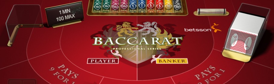 hur vinner man i baccarat