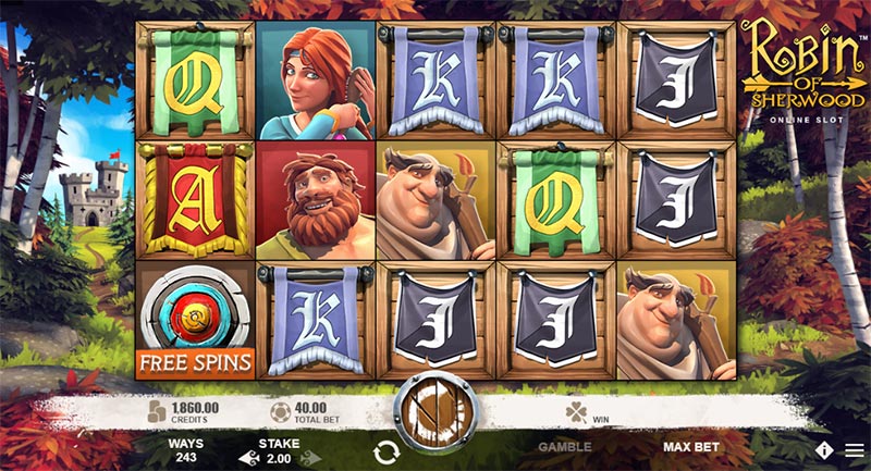 Roobin of sherwood spelplan