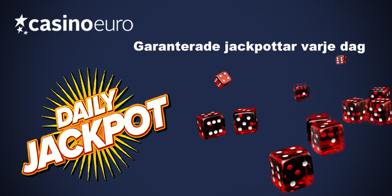 Daglig jackpott hos Casinoeuro