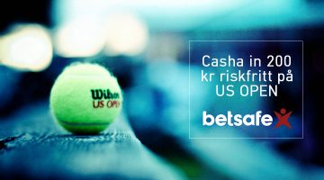 Spela för 200kr på tennis och få 200kr riskfritt