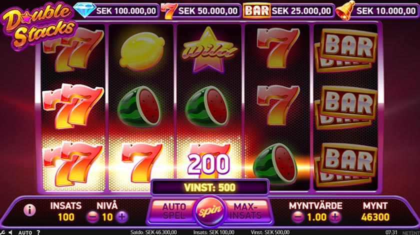 Vinn med Double Stacker
