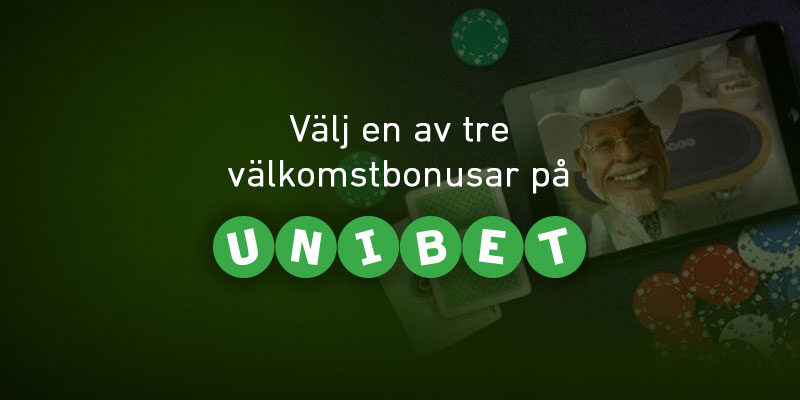 Välj mellan tre grymma välkomstbonusar