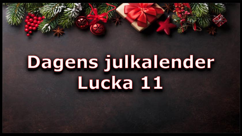 Se vilka bonusar och erbjudanden som gömmer sig i kasino kalendern lucka nummer 11!