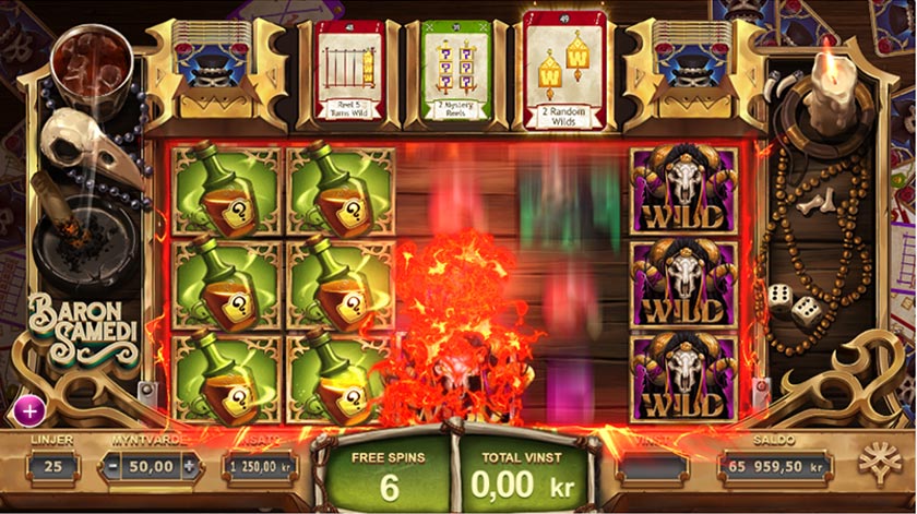 vinn massivt med free spins funktionen