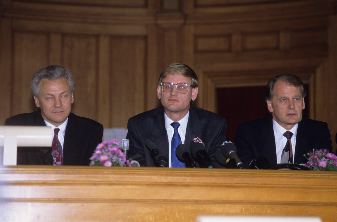 Carl Bildt riksdagsvalet 1991