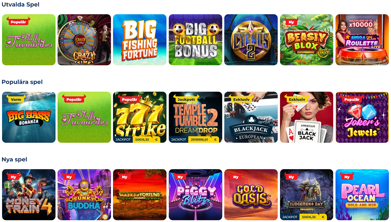 playtoro casino games